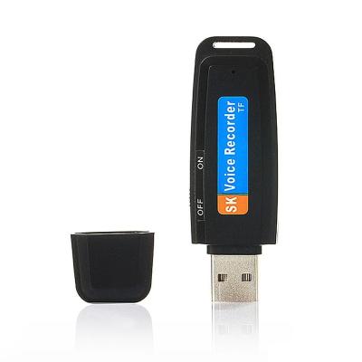 China Mini USB Digital USB Disk Voice Recorder USB Charger Pen Drive Support TF Card Recording WAV Audio Instant Up To 32GB PQ151 for sale