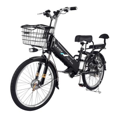 China 24 Inch Wheel 350w/48v Lithium Battery 350w/48v Motor Electric City Bike High Carbon Steel Electric Bicycle 14ah/48v for sale