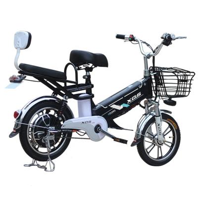 China Electric bicycle 48v 12 city e bike 16*2.125 high carbon steel motor size vacuum pull/350W OH electric bicycle for sale