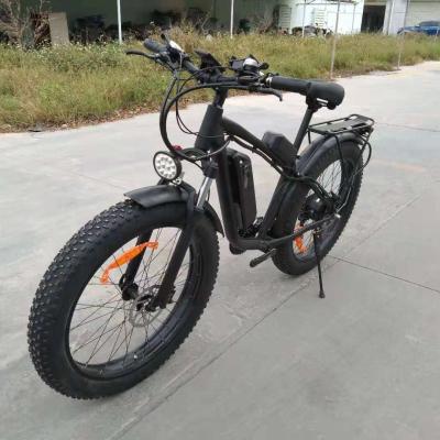 China Aluminum alloy 48v1000w city bike26inch wheel 48v13ah motor lithium battery electric mountain ebike unveiling brushless ebike for sale