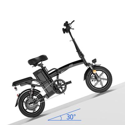 China 48v mini folding ebike city electric bike 12 oh standard lithium battery 48v 240w brushless motor for sale