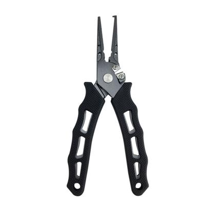 China Outdoor sports fish multifunctional factory high quality stainless steel hook remover fishing pliers, fishing line cutter for sale