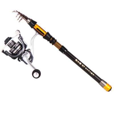 China Sea Mini Carbon Light Super Hard Ultra Short Carbon Casting Rocky Set Portable Fishing Rod for sale