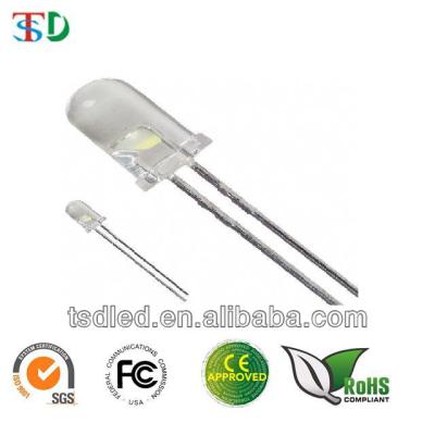 China AlGalnP & InGaN Epistar Chip Led DIP 5mm Ultra Bright White 5mm Led Diode for sale