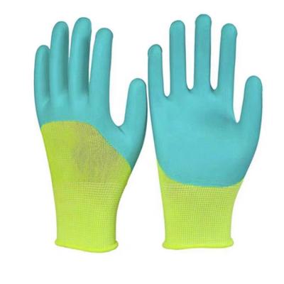 China Construction Cold Proof Rubber Gloves Work Gloves Wear Resistant Gloves for sale