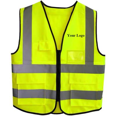 China Vis Workwear MESH Women Vest Safety Vest Customized Manufacturing Water Proof Hi YELLOW Men's Safety Vest Reflective Clothing for sale