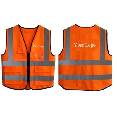 China Water Proof Safety Vest Reflective Vest Wear All Safety Reflector Vests Embroidered Logo Mens Vests And Vests for sale