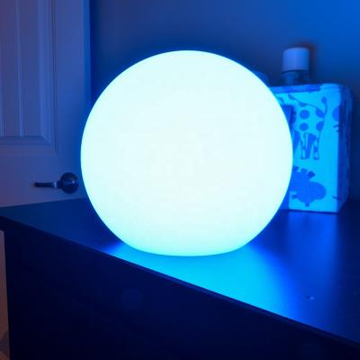 China 2020 Hot Sale Promotional Toy LED Ball Mood Light Up 16 RGB Color Changing Wireless LED Pool Light for sale