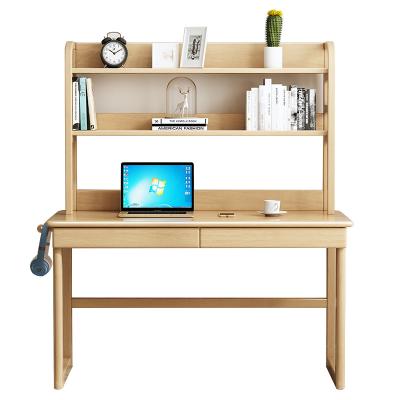 China Office Desk Solid Durable Wooden Student Furniture Household Simple Design Economical Desk for sale