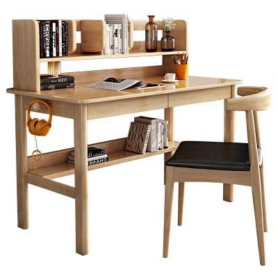 China Durable Simple Design Furniture Modern Ergonomic Study Table Wooden Book Table With Storage For Sale for sale