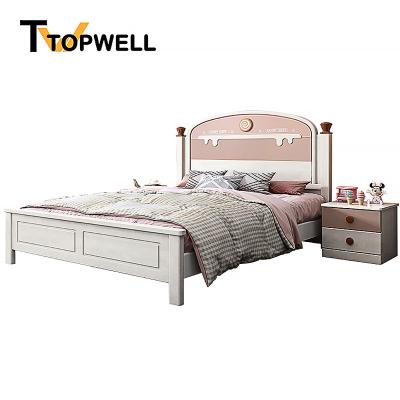 China Eco-friendly Kids Bed Lovely Bedroom Furniture Sets Kids Bedding New Design Furniture for sale