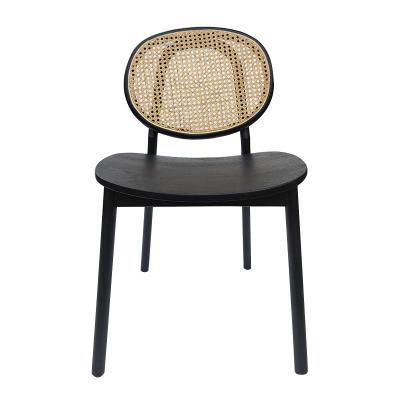 China Durable New Design Modern Retro Restaurant Furniture Cafe Chairs Round Back Rest Chairs for sale