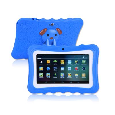 China LOW MOQ Tough Custom Kids 7 Inch Quad Core OEM Kids Tablet Android 2022 Kids Educational Tablet for sale