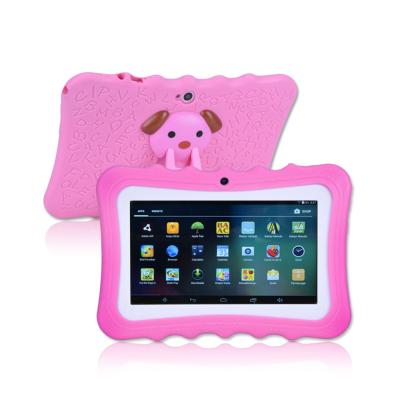 China Hard cheap 7 inch quad core educational kids tablet pc android kids tablet with sim card slot for kids for sale