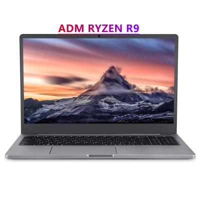 China Fingerprint Recognition OEM LOGO 15.6 inch Win 11 AMD R5 5300 R7 4700 R9 4900 Radeon RX Vega 8 Keyboard 64GB 1TB R9 Backlit Laptop for sale