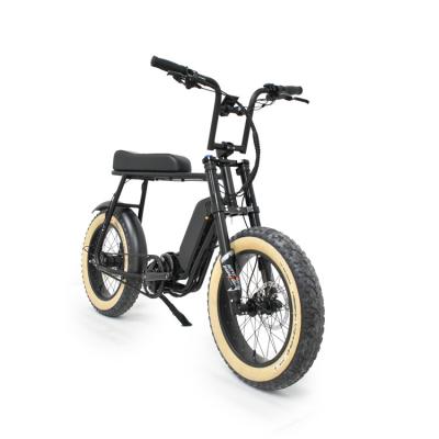 China 2021 aluminum alloy retro-belt 1000w bafang bbshd mid motor ebike with vee tires for sale