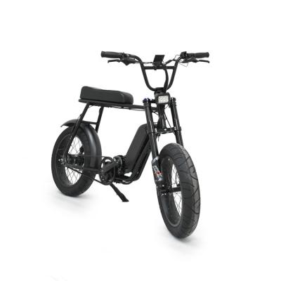 China Aluminum alloy retro-belt 1000w bafang bbshd mid motor ebike 2021 in black for sale