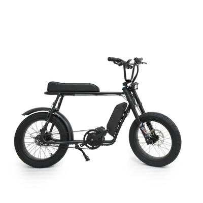 China 2021 Mario type 1000w bafang mid motor aluminum alloy retro ebike with gates belt drive for sale