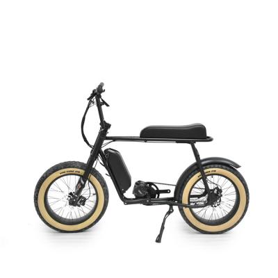 China 2021 aluminum alloy retro-belt 1000w 48v bbshd mid motor ebike with gates belt for sale