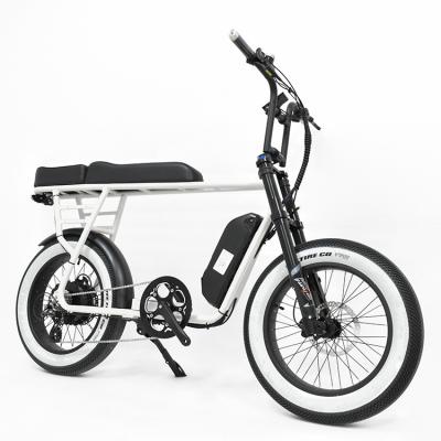 China Retro aluminum alloy aluminum frame electric bicycle extend electric bicycle with 48v 1000w hub motor for sale