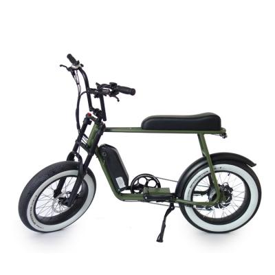 China Mario Manufacturers New Style Ebike Professional Aluminum Alloy Retro 1000w 48v Mountain Electric Bicycle with Rear Wheel Motor for sale