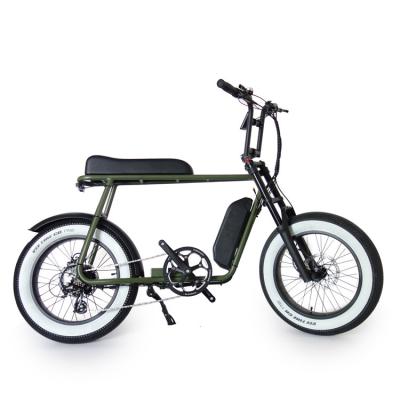 China Mario Electric Bike 48v 750w Aluminum Alloy Frame Electric Bicycle Pedal Assist Bicycle Retro E Bike Electric Bike for sale