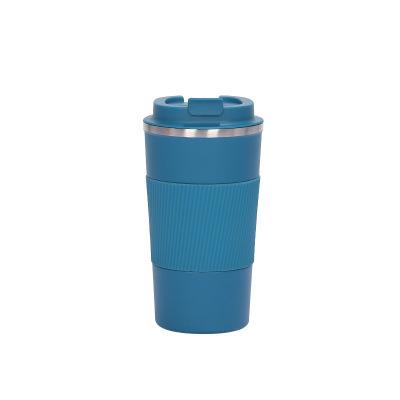 China Modern Creative Simple Vacuum Insulated Thermos Cup Car Coffee Mug Stainless Steel Portable Gift Office Custom Mug for sale