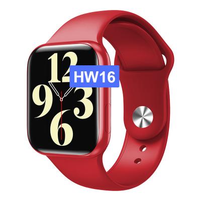 China Wifi smart watch hw16 2022 with call system phone calls split screen blood oxygen HW16 smartwatch for sale