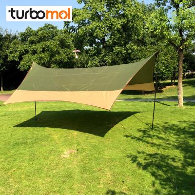 China Camouflage/Field Game Canopy Tent Oxford Cloth Beach Tour Camping Self-propelled Portable Sunscreen Increased Rainproof Tent for sale