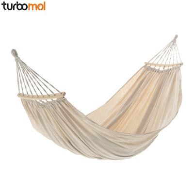 China Modern Canvas Hammock Bed Folding Swing Hanging Portable Outdoor Camping Double Hammock Wholesale for sale