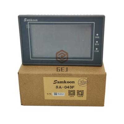 China 4.3inch SA-043F Samkoon HMI DC 24V 480*272 Resolution Touch Screen HMI 132*80mm for sale