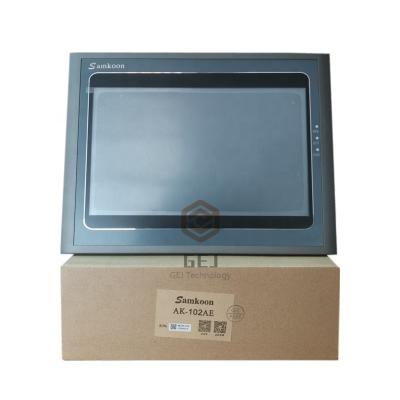 China 10.2 Inch AK-102AE Samkoon HMI DC 24V 800*480 Resolution With Ethernet Touch Screen HMI 261*203 for sale