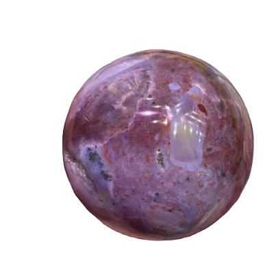 China China Hot Selling Natural Quartz Ocean Jasper Ball Sphere Healing High Quality Crystal Stone For Home Decoration for sale