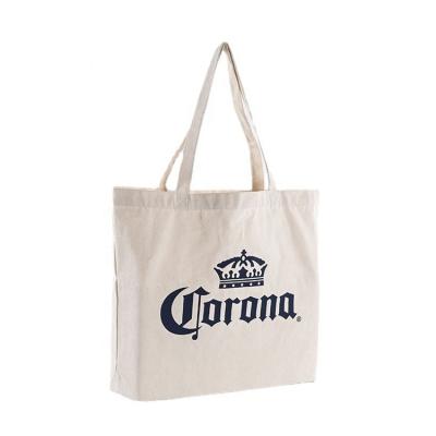 China Stylish Hot Sale Reusable Cotton Shopping Canvas Tote Bag For Grocery Packing for sale