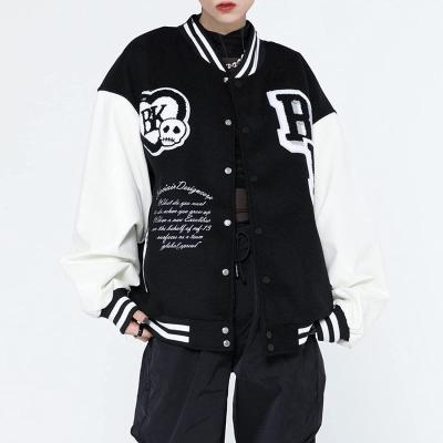 China 2021 New Design Hip Hop Baseball Embroidery Jacket High Quality Street Men's QUICK DRY Outdoor Jacket Coats for sale