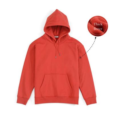 China Blank Logo Cotton Oversized Hoodie Blank Hoodies Mens Oversize Design Pullover High Quality Wholesale Anti-shrink Cotton for sale