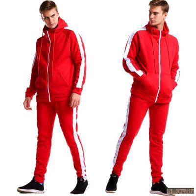 China Dropshipping Breathable Custom Jogger Logo Hoodie Casual Two Pieces Set Set Plus Size Men's Sports Suit for sale