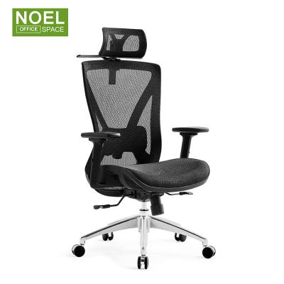 China Silla Adjustable Nylon Gamer Furniture Mesh (Height) Chair Manager Ergonomic Office Chair for sale