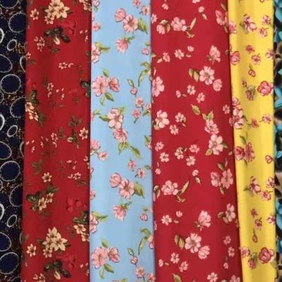 China Shaoxing Printing Breathable Fabric Factory 100%Rayon China Stock Fabric for sale