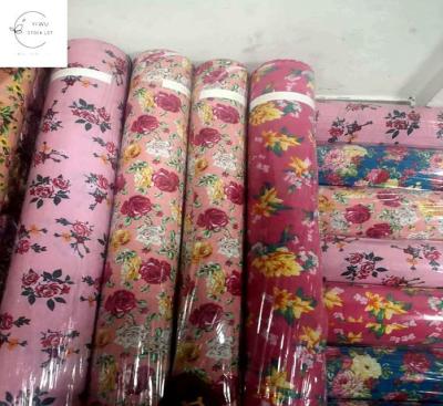 China Hot Selling Organic Bubble Chiffon Print Fabric Stock Fabric In China for sale