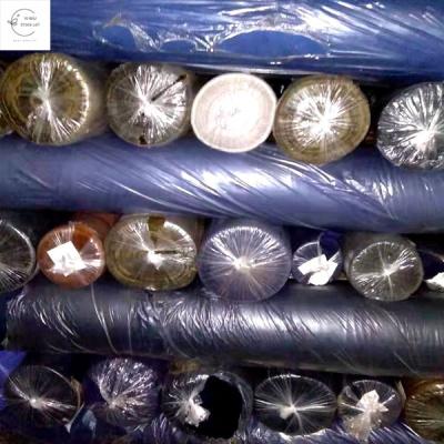 China Heat-insulation China cotton no spandex plain dyed twill fabric stock lot for garment for sale