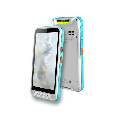 China Rugged Mobile Computer Pda Barcode Pda Barcode Scanner Android 10 4G Ip67 5.7Inch 4800 Mah Battery 1D 2D Inventory PDA Barcode Reader for sale