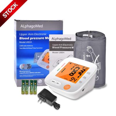 China Plastic CE Approved Wholesale Medical Portable Automatic Electronic Digital Arm Blood Pressure Monitor for sale