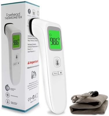 China Forehead Ears Finicare Fever Alarm Touchless Forehead Thermometer No Touch Digital Thermometer for sale