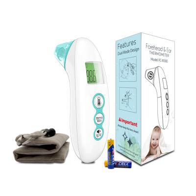 China New Shenzhen Finicare Forehead Rise Dual Mode Ear And Ear And Forehead Digital Infrared Thermometer For Adult Bady for sale