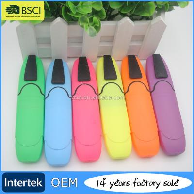 China Flowering office and school highlighter marker 2017 for office and school text marker stationery for sale