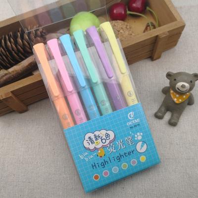 China Office and school multi-color highlighter pen for promotion maker 8818-“1 for sale