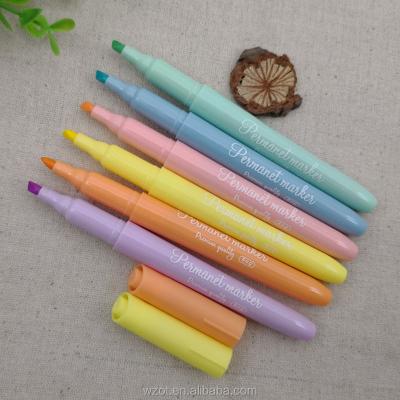 China Office and School Highlighter Bar Pen with Pen For Office Fluorescent Marker Stationery and Chisel Tip School Supplies for sale