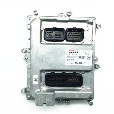 China 0281020076 original computer panel diesel engine ECU electronic control unit EDC7 G2100-3823351 0281020076 for sale