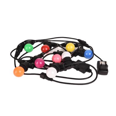 China LED String Lights 2020 Smart Wifi Light App Control String Lights RGB DMX LED Festoon String Lights For Outdoor Waterproof for sale